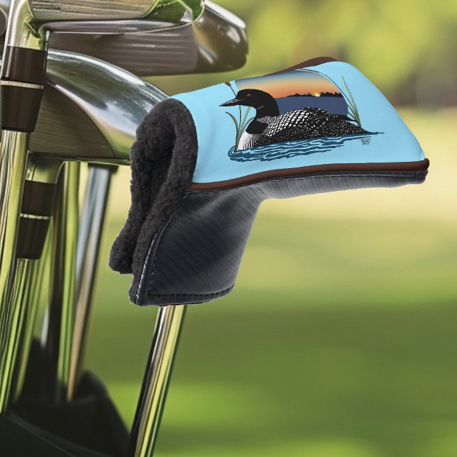 Loon Sunset Blue Golf Headcover (Von Creator hochgeladen)