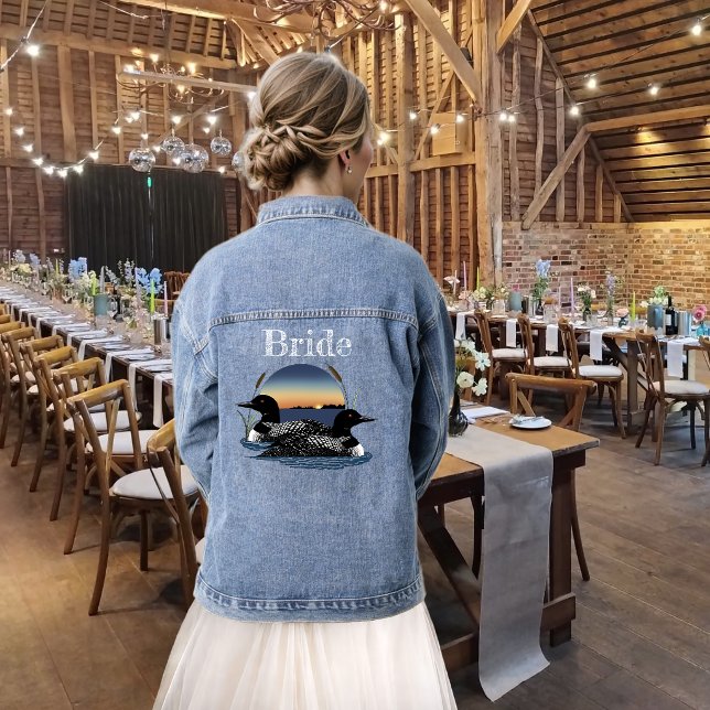 Loon Sunset Wedding Jeansjacke (Von Creator hochgeladen)