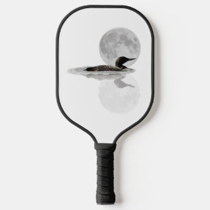 Loon Swims im Mondlicht Pickleball Paddel Schläger