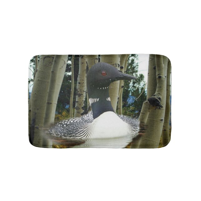 Loon Wilderness Badematte (Vorderseite)