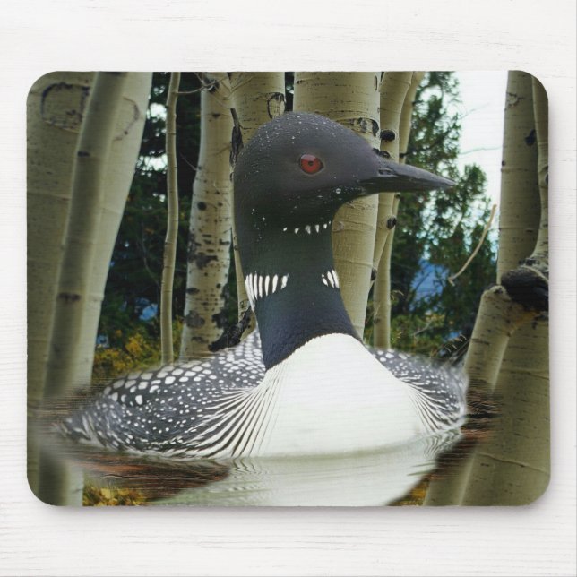Loon Wilderness Mousepad (Vorne)
