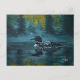 Loonell - Loon Ente Postkarte