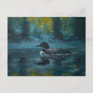 Loonell - Loon Ente Postkarte