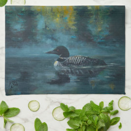 Loonell Loon Malerei Geschirrtuch