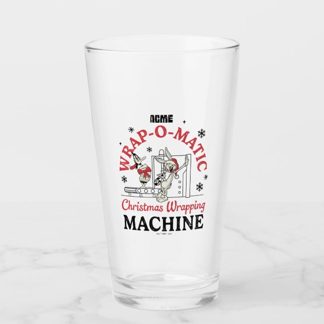 LOONEY TUNES™ | ACME Wrap-O-Matic Wrapping Machine Glas (Vorderseite)