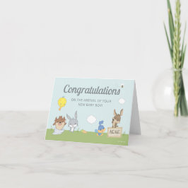 LOONEY TUNES™ Babydusche | Glückwunsch Karte