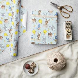 LOONEY TUNES™ Babyduschmuster Geschenkpapier