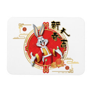 LOONEY TUNES™   BUGS BUNNY™ Frühlingsglück Magnet