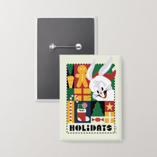 LOONEY TUNES™ BUGS BUNNY™ Holidays Badge