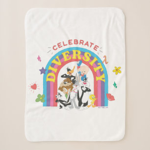 LOONEY TUNES™ - Celebrate Diversity Pride Rainbow Sherpadecke