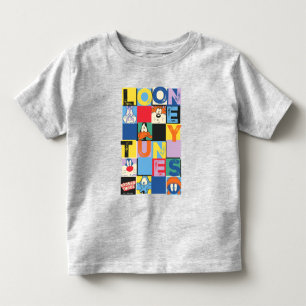 LOONEY TUNES™ Character Schachbrett Blocks Kleinkind T-shirt
