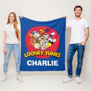 LOONEY TUNES™ Charakter-Logo Fleecedecke