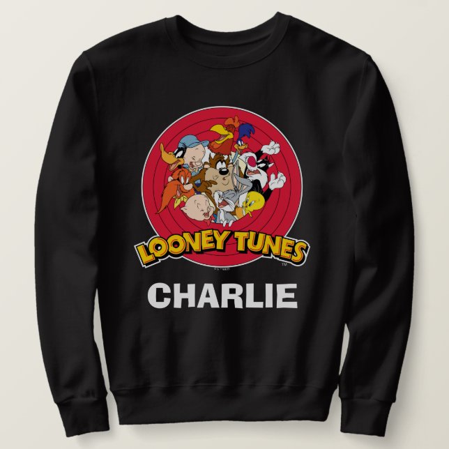 LOONEY TUNES™ Charakter-Logo Sweatshirt (Design vorne)