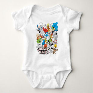 LOONEY TUNES™ Color Pop Muster Baby Strampler
