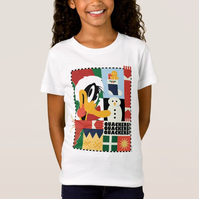 LOONEY TUNES™ DAFFY DUCK™ Holiday Quacker T-Shirt (Vorderseite)