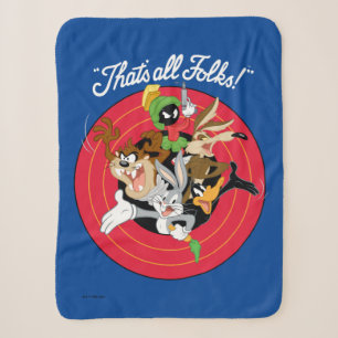 LOONEY TUNES™ "DAS SIND ALLE FOLKS!™" Bullseye Sherpadecke