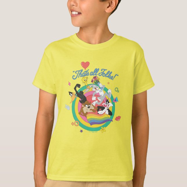 LOONEY TUNES™ - Das sind alle Leute! Pride Bullsey T-Shirt (Vorderseite)