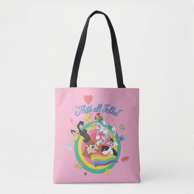 LOONEY TUNES™ - Das sind alle Leute! Pride Bullsey Tasche (Vorderseite)