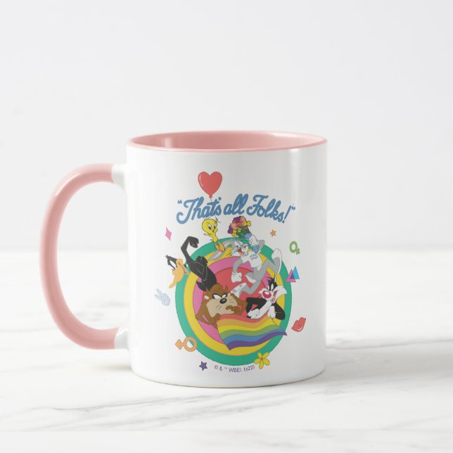 LOONEY TUNES™ - Das sind alle Leute! Pride Bullsey Tasse (Links)
