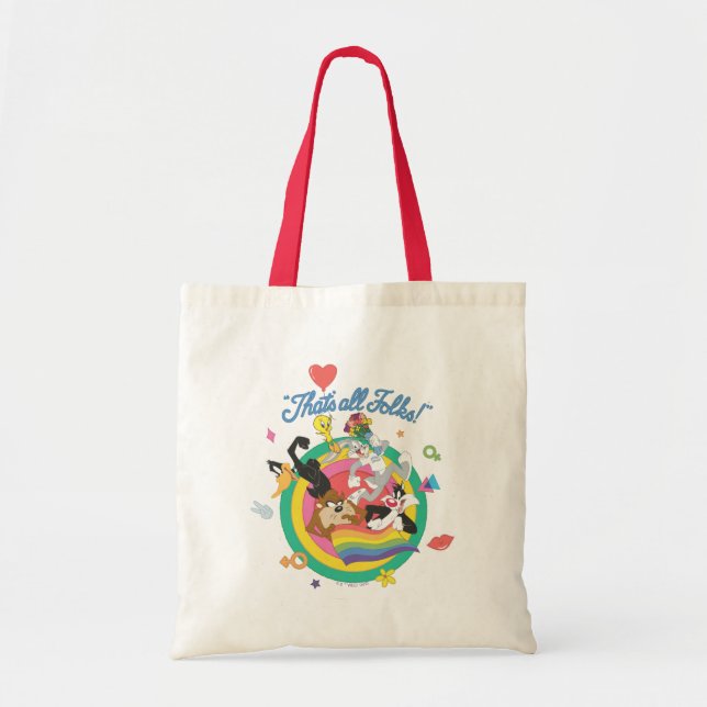 LOONEY TUNES™ - Das sind alle Leute! Pride Bullsey Tragetasche (Vorne)