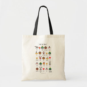 LOONEY TUNES™-Emoji-Diagramm Tragetasche