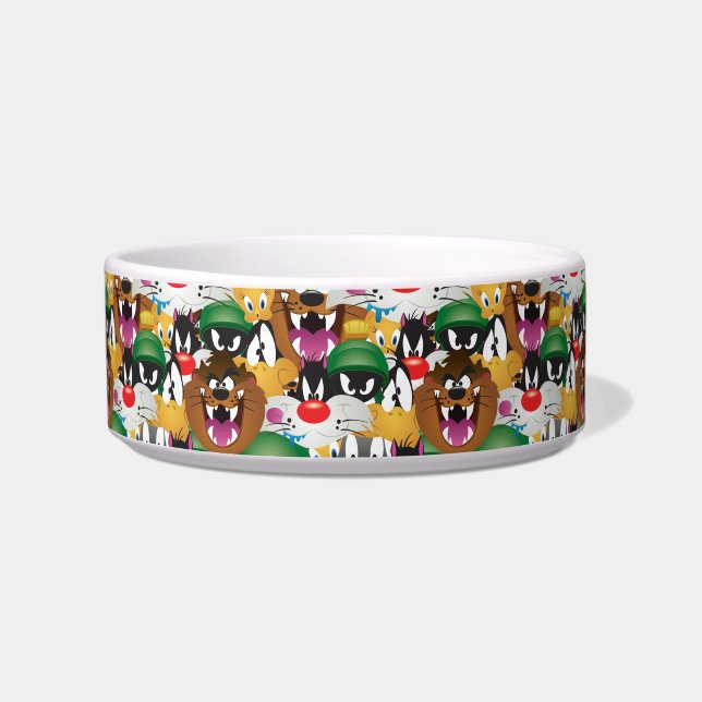 LOONEY TUNES™ Emoji-Muster Napf (Vorderseite)