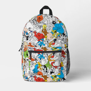 LOONEY TUNES™ Farb-Pop-Muster Bedruckter Rucksack