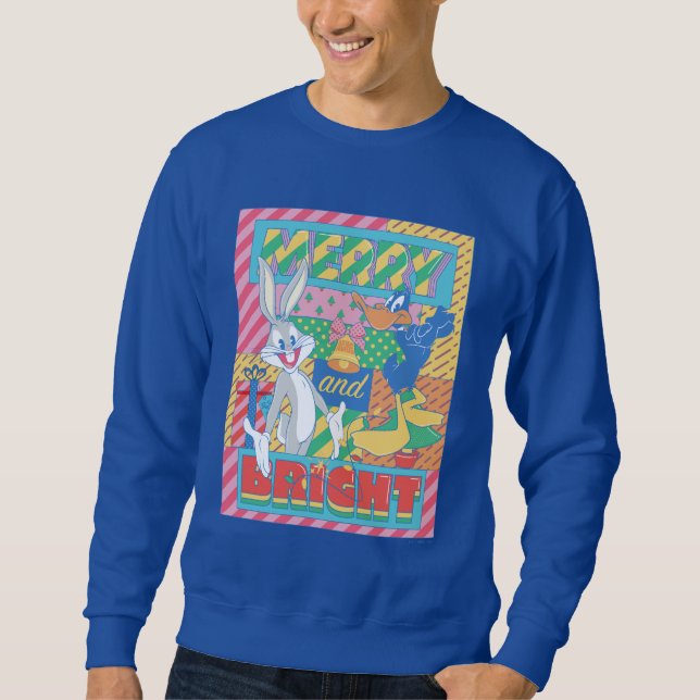 LOONEY TUNES™ | Frohe und helle Weihnachten Sweatshirt (Vorderseite)