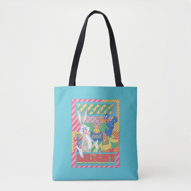 LOONEY TUNES™ | Frohe und helle Weihnachten Tasche (Vorderseite)