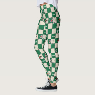 LOONEY TUNES™ Fußball-Rastermuster Leggings