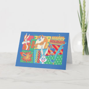 LOONEY TUNES™ Happy Holidays Pattern