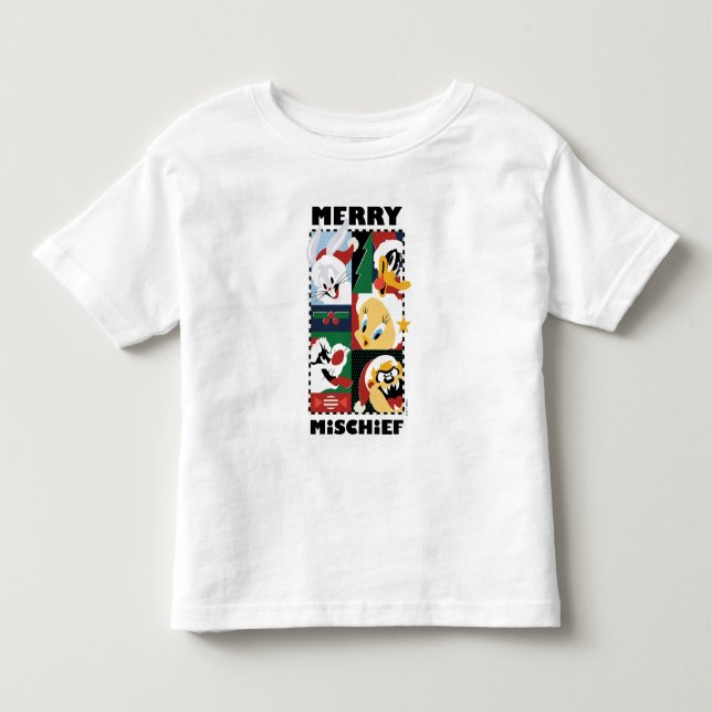 LOONEY TUNES™ Holiday Merry Mischief Kleinkind T-shirt (Vorderseite)