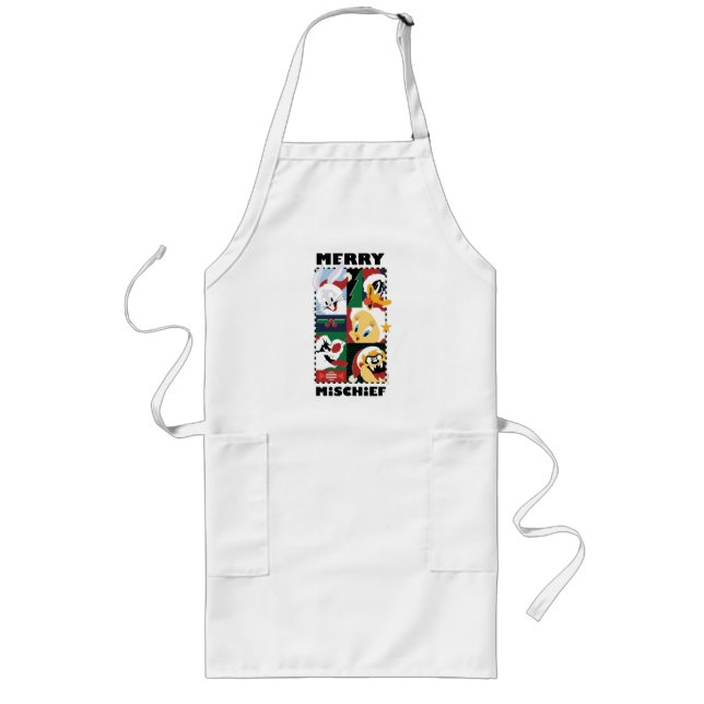 LOONEY TUNES™ Holiday Merry Mischief Lange Schürze (Vorne)