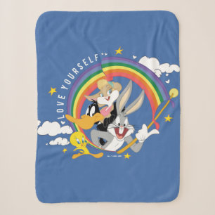 LOONEY TUNES™ - Liebe Ihr eigenes Abzeichen Sherpadecke