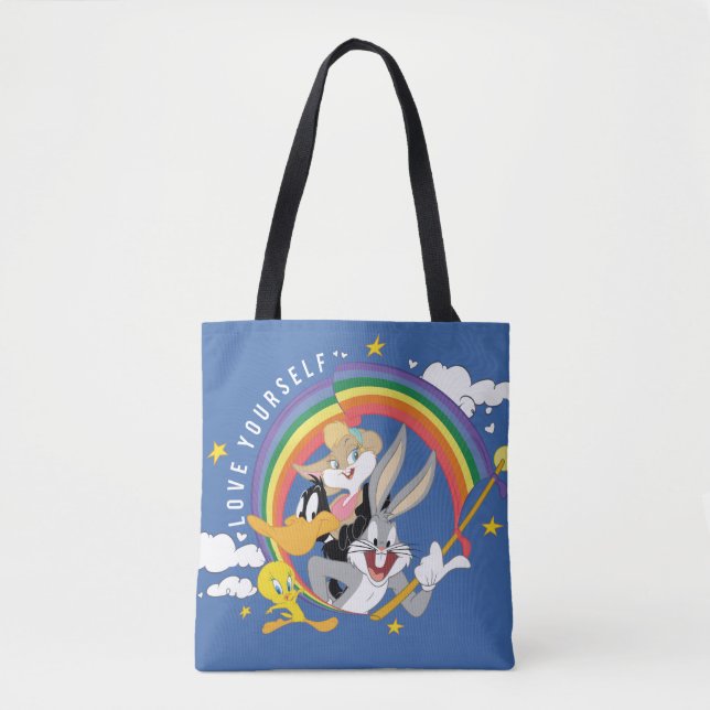 LOONEY TUNES™ - Liebe Ihr eigenes Abzeichen Tasche (Vorderseite)