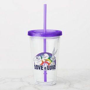 LOONEY TUNES™ - Liebe ist Liebe Acryltrinkbecher