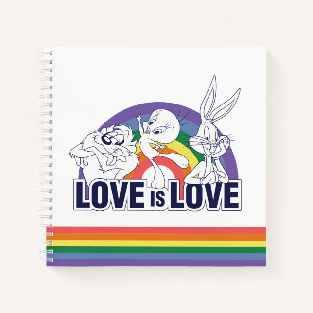 LOONEY TUNES™ - Liebe ist Liebe Notizbuch (Vorderseite)