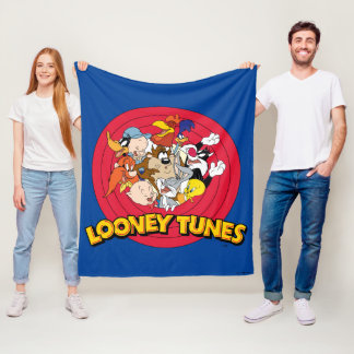 LOONEY TUNES™ Logo Fleecedecke