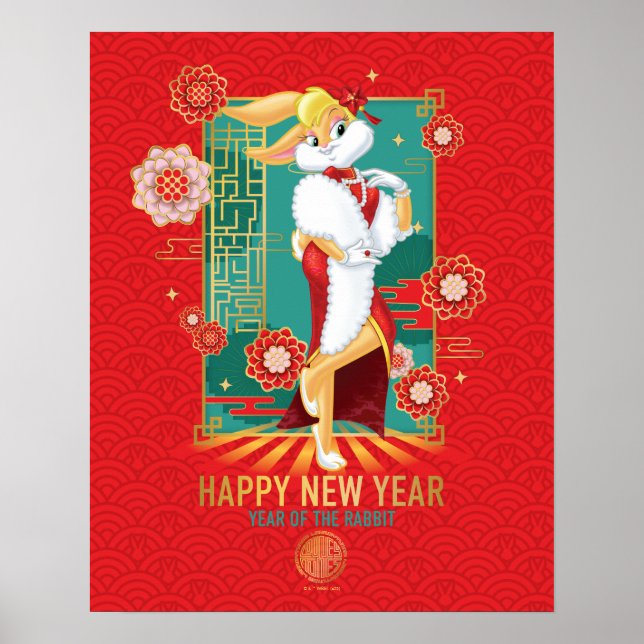 LOONEY TUNES™ | Lola Jahr des Kaninchens Poster (Vorne)