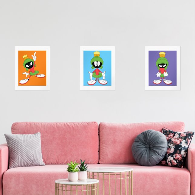 LOONEY TUNES™ MARVIN THE MARTIAN™ BILDERWAND SETS (Wohnzimmer)