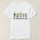 LOONEY TUNES™ Nerd - Alle Griechen T-Shirt (Design vorne)