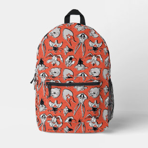 LOONEY TUNES™ Retro-Halfton-Muster Bedruckter Rucksack
