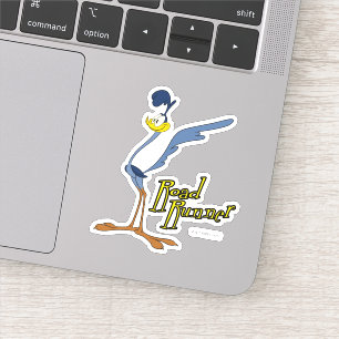 LOONEY TUNES™ Retro-Lachen ROAD RUNNER™ Aufkleber