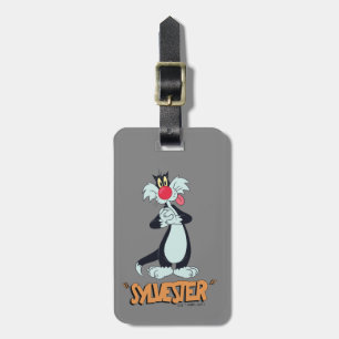 LOONEY TUNES™ Retro-Lachen  SYLVESTER™ Gepäckanhänger