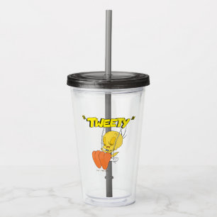 LOONEY TUNES™ Retro-Lachen TWEETY™ Acryltrinkbecher