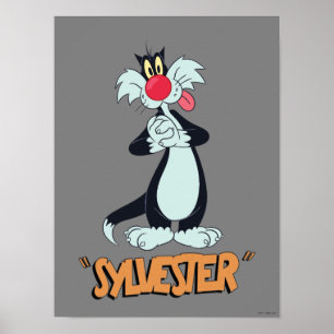 LOONEY TUNES™ Retro Lacher   SYLVESTER™ Poster