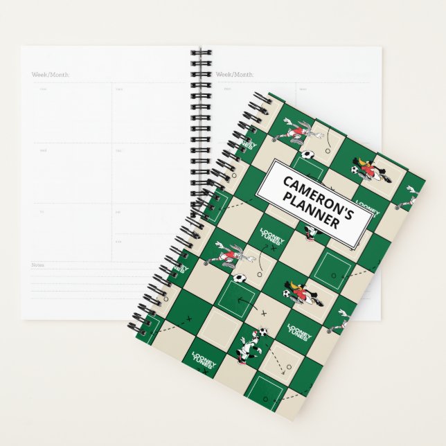 LOONEY TUNES™ Soccer Grid Pattern Planer (Anzeige)