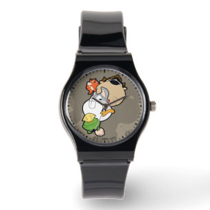 LOONEY TUNES™ Stilisierte Big Heads Armbanduhr