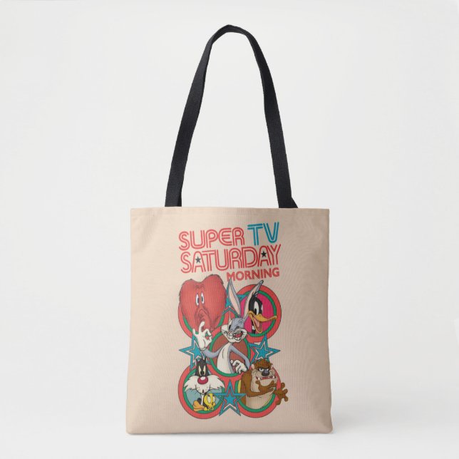 LOONEY TUNES™| Super TV Samstagmorgen Tasche (Vorderseite)