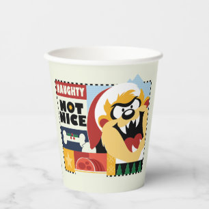 LOONEY TUNES™ TAZ™ Naughty Not Nice Pappbecher